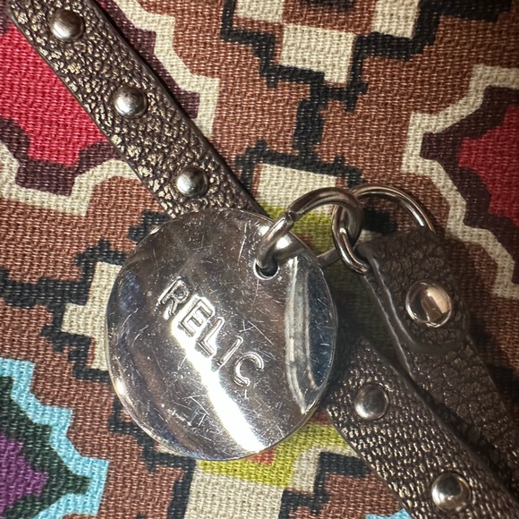 Relic Shoulder Bag 13x10x2.5 Colorful Stained Glass Pattern Logo Charm‎ Colorful - Picture 12 of 13